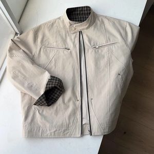 1506-1/JPX960051/P78春秋潮牌夹克情侣哈灵顿短款上衣图片