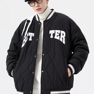 1506/B2141/P57港风棉衣冬新款大码潮流冬装面包服上衣外套2，男装棉衣，星座1506-1