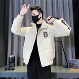 1506/JSM6091/P94高级新款时尚潮牌宽松上衣立领短款夹克1，男装夹克，星座1506-1