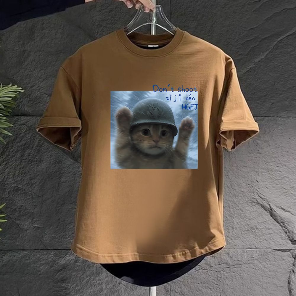 1506-1/TB15371/P32碳素磨毛印花T恤男夏季短袖汗衫，男装T恤，星座1506-1