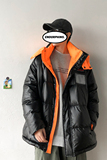 明星同款面包服连帽白鸭绒亮面情侣羽绒服加厚外套2021/，男装羽绒服，星座1506-1