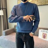 1506/MM8031/46新款秋冬季毛衣外套半高领开衫羊毛衫潮牌羊绒衫1，男装针织衫/毛衣，星座1506-1