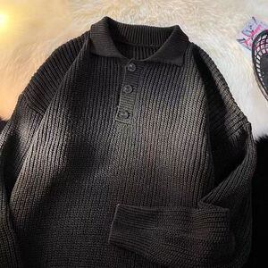 1506-1/M82211/P59简约设计毛衣男秋冬季保暖宽松针织衫图片