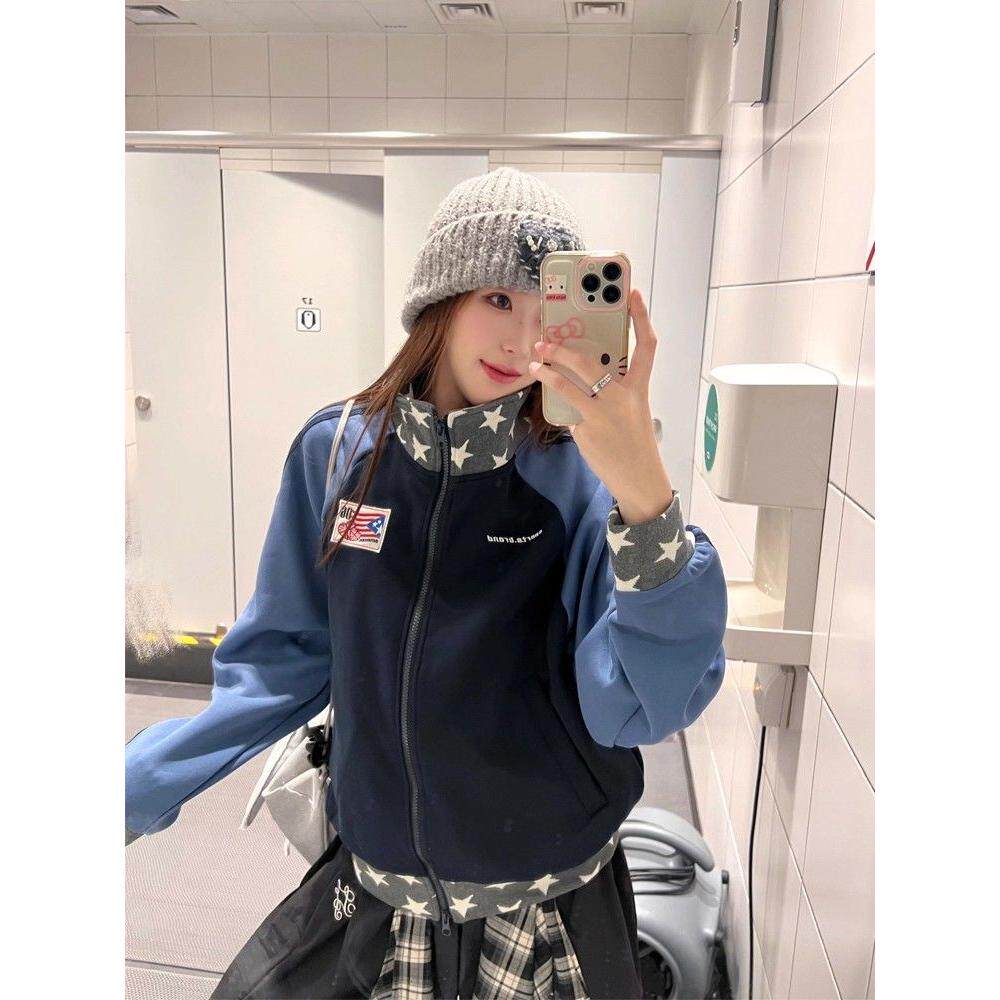 1506-1/WY70691/P54美式高街开衫长袖卫衣男女春秋,男装卫衣,星座1506-1