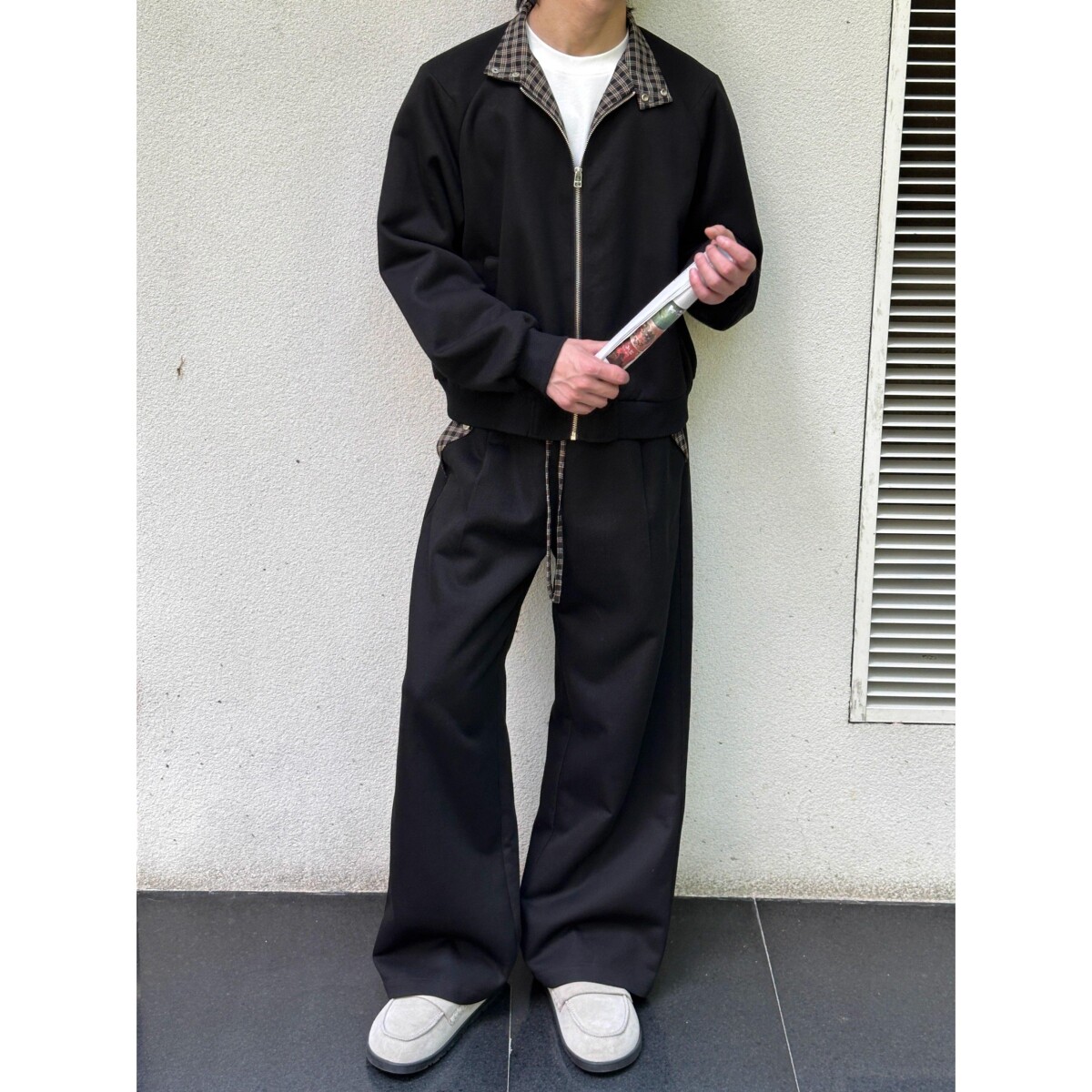 1506-1/JTB081/P69拼接哈灵顿休闲拉链卫衣夹克外套上衣男,男装夹克,星座1506-1
