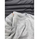 1506/M50201/P53圆领毛衣男款秋冬慵懒高级感针织衫内搭打底衫2，男装T恤，星座1506-1