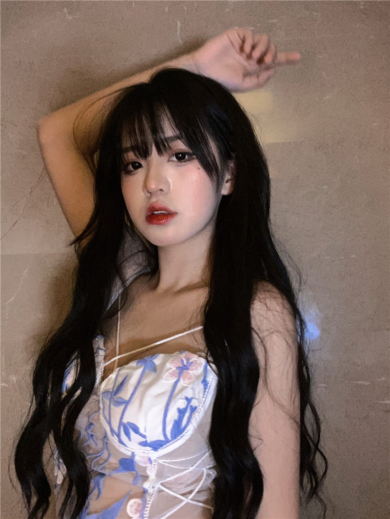 Real time strap lace embroidered small sling waistcoat for women