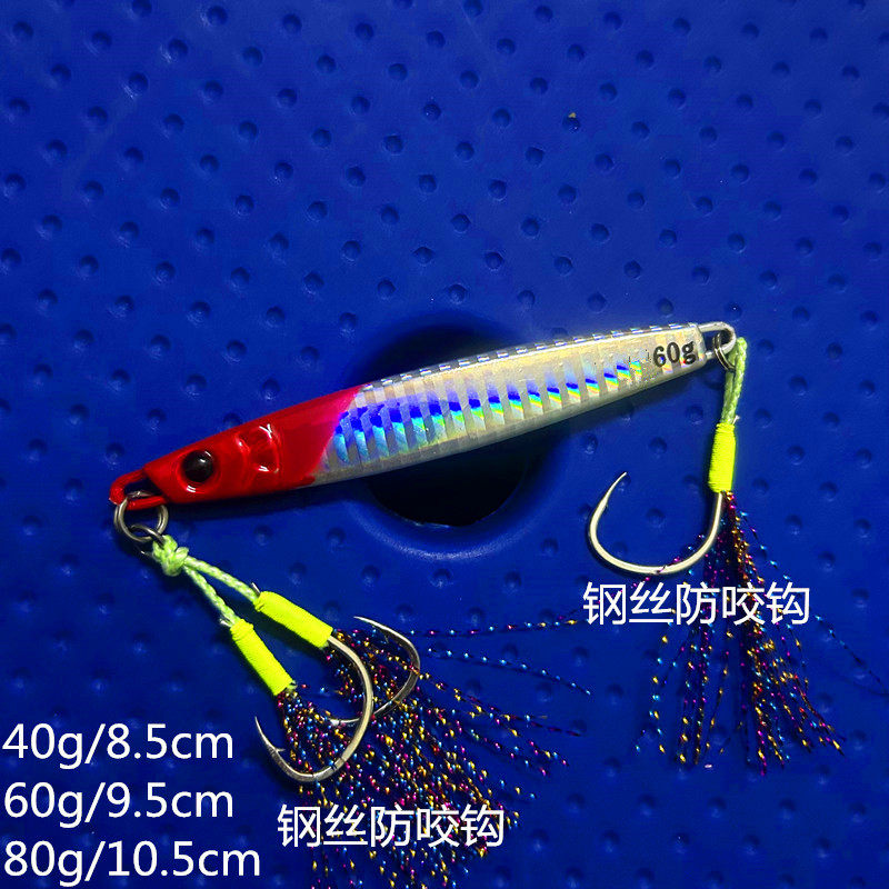 现货海钓带鱼海狼马友马鲛章红速沉快抽远投夜光铁板路亚饵羽毛钩,户外/登山/野营/旅行用品,路亚饵,淘宝优惠券,粉丝福利购,淘宝优惠卷