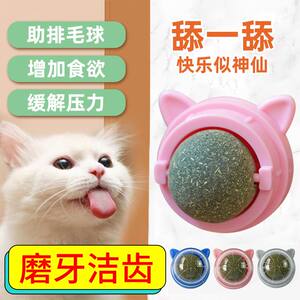 猫薄荷球猫咪磨牙健齿零食玩具