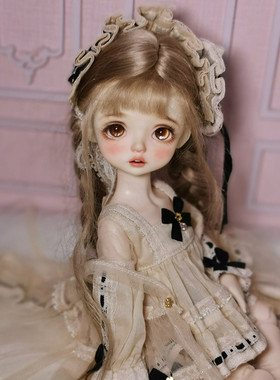 BJD娃娃 萝拉 6分 SD娃娃 Lola 可爱玩偶 新品礼物现货 白色化妆