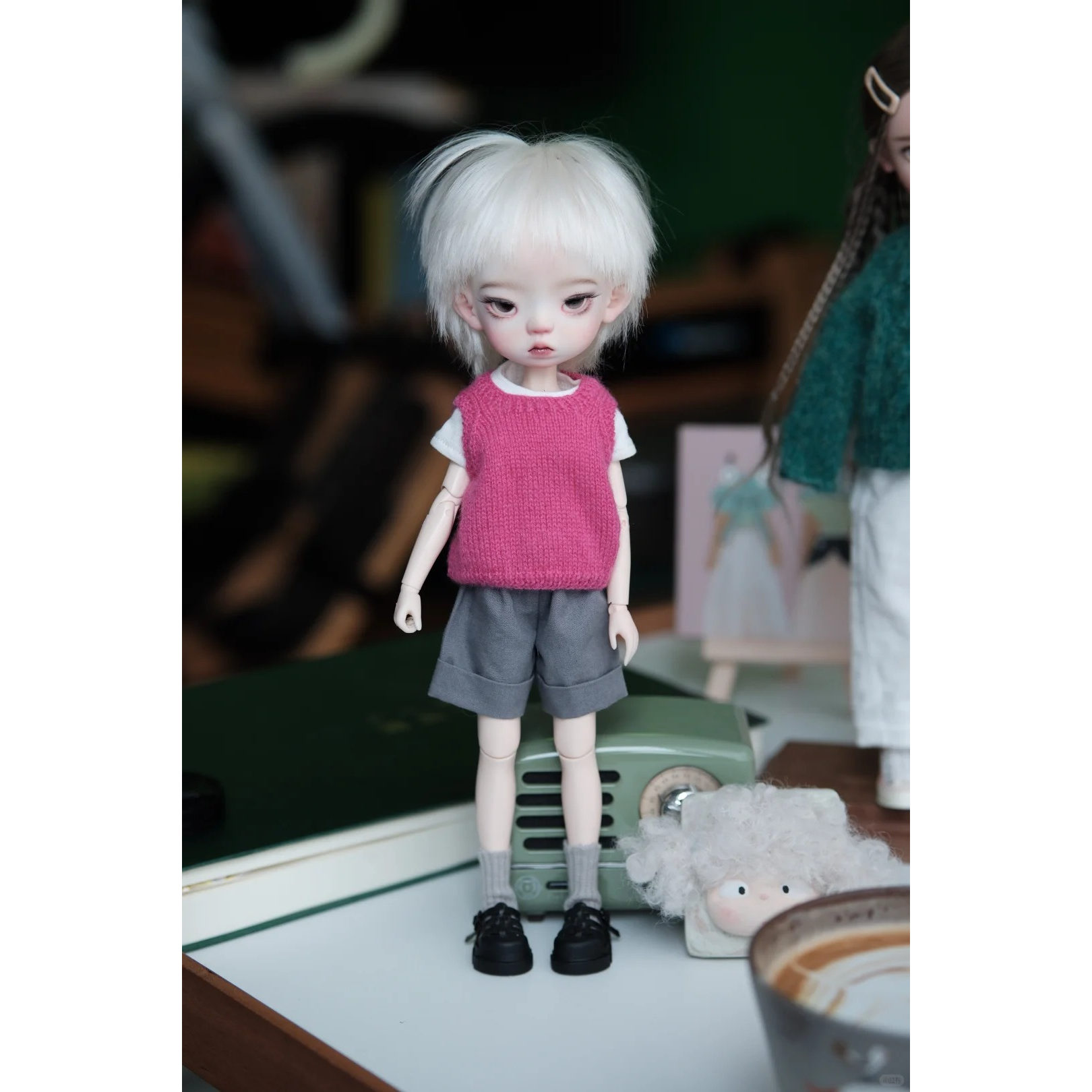 bjd6分娃娃bjd正版娃娃6分特体神明少女bjd素体娃娃bjd人偶包邮图片