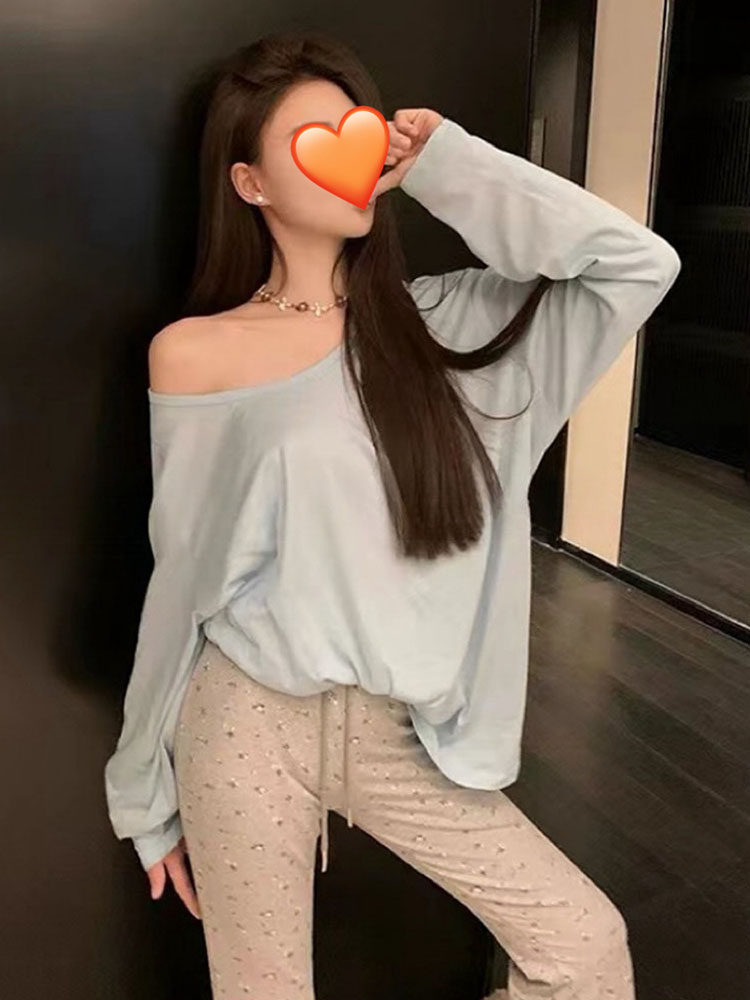 长袖凉凉T恤女温婉同款