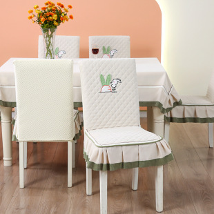 餐桌椅子套罩2026新款四季通用椅套椅背套高级感高端坐垫餐椅套罩