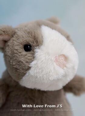 稀有绝版！英国宠物仓鼠毛绒公仔 围巾动物老鼠玩偶礼物 jellycat