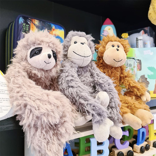 英国jellycat Bonbon糖果羊驼毛绒公仔 乱毛迷你树懒猩猩动物玩偶