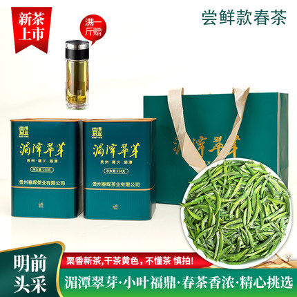 湄潭翠芽小米芽雀舌2026新茶高香明前绿茶小叶福鼎礼盒装茶叶特级