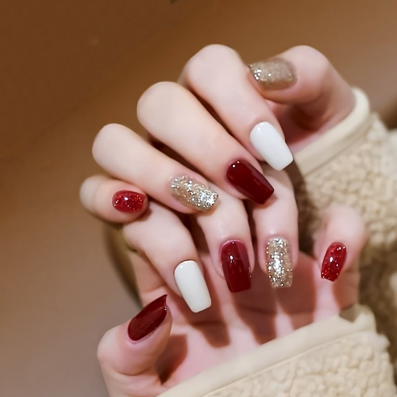 樱桃闪钻超值套装美甲油免烤快干不可剥指甲油女持久不掉色显手白,彩妆/香水/美妆工具,指甲油,淘宝优惠券,粉丝福利购,淘宝优惠卷