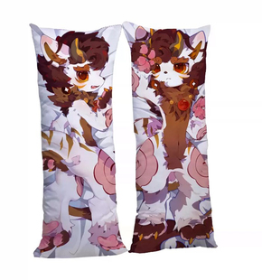 furry兽人火锅2way等身抱枕锅锅亲手绘制长条抱枕