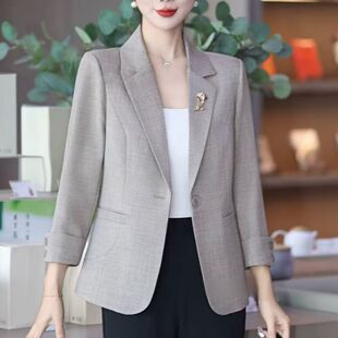2025春夏新款设计感时尚气质西装女时尚洋气女士小西服