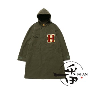 MILITARY 防撕裂连帽风衣大衣 HOODED HUMAN MADE 订购 COAT 一番