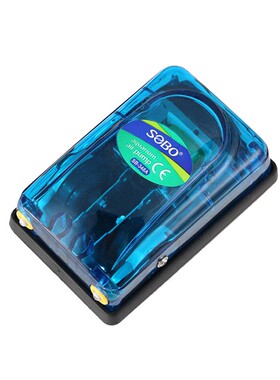 SB-108单孔松宝鱼缸氧气泵 SB-648A双孔增氧泵 鱼缸静音氧气泵