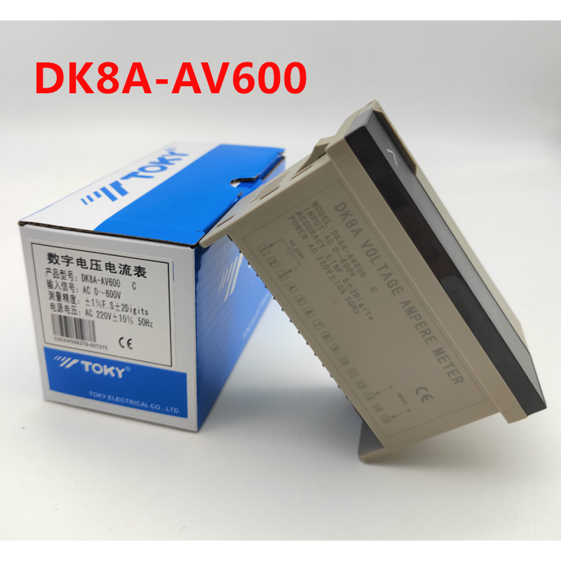 toky东崎DK8A-DA2 DK8A-AA200 DK8A-AV600三位半数显电压电流表