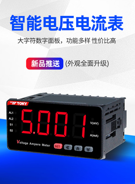 东崎TOKY 镜面电压电流表DLW8-RC10AACT IRC18DACT DLW8-AACT