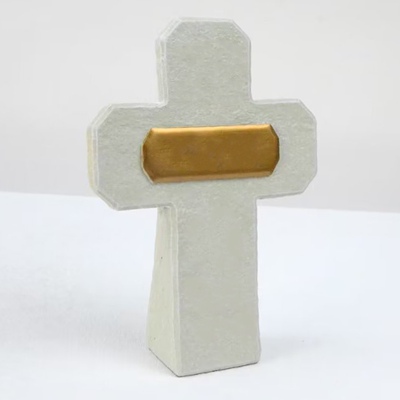 十字架桌面摆件礼品装饰P216家居树脂彩绘摆饰礼物祝福摆设