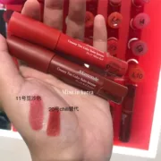 Hàn Quốc Dream Makeup Lipstick Crayon Lipstick Số 16 Bean Paste Số 11 Số 20 c-hili23 / Màu mới 28 Gạch đỏ - Son môi