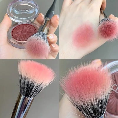 点彩刷腮红点彩刷修容斜角高清透