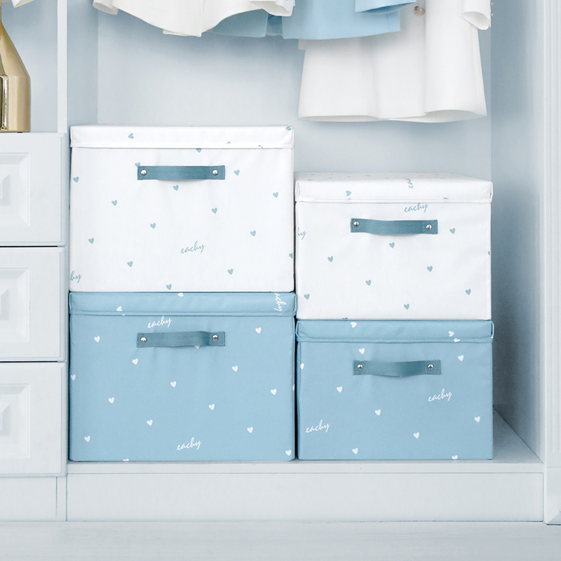 家用衣物神器布艺衣柜折叠储物盒