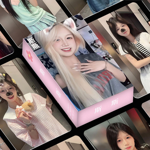 斯斯自印小卡高颜值网红博主镭射周边明信片拍立得lomo卡送卡膜