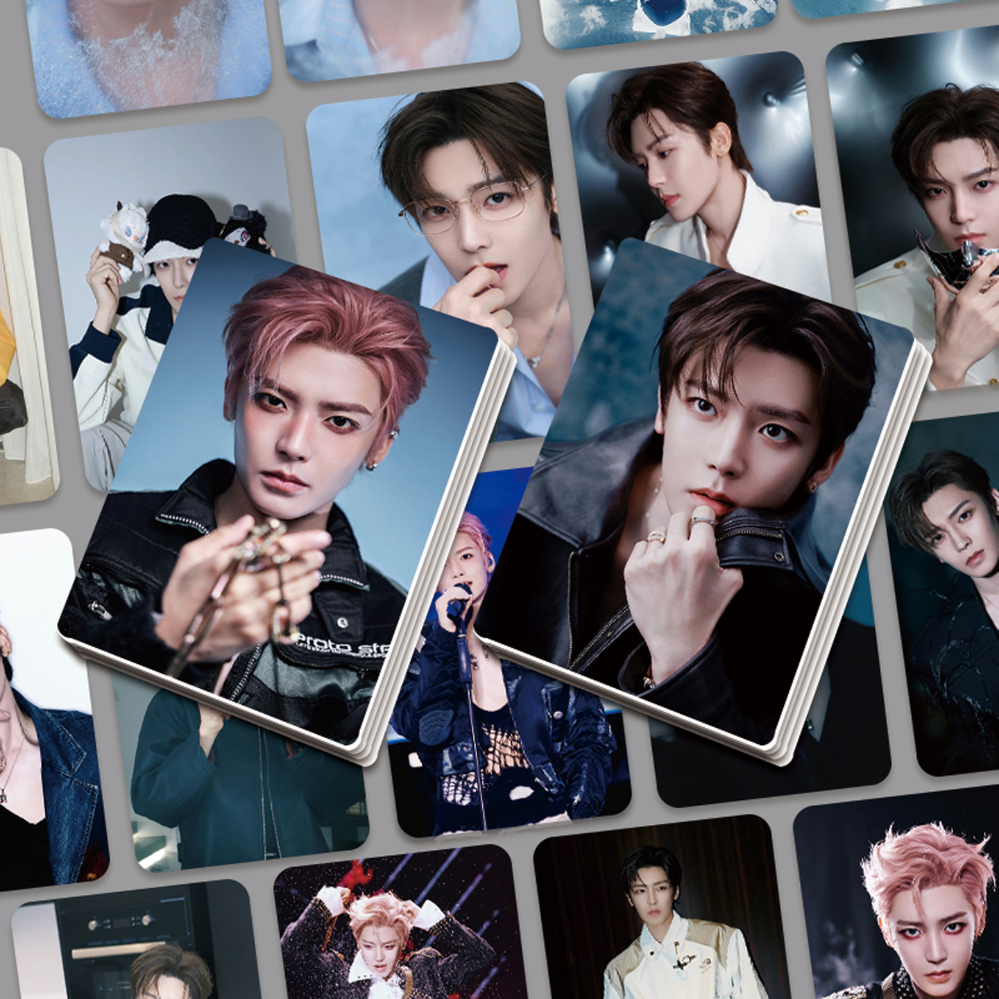 新款侯明昊小卡三寸圆角55张