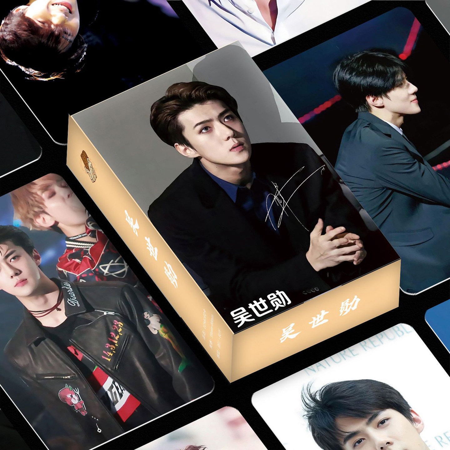 吴世勋镭射小卡三寸lomo卡