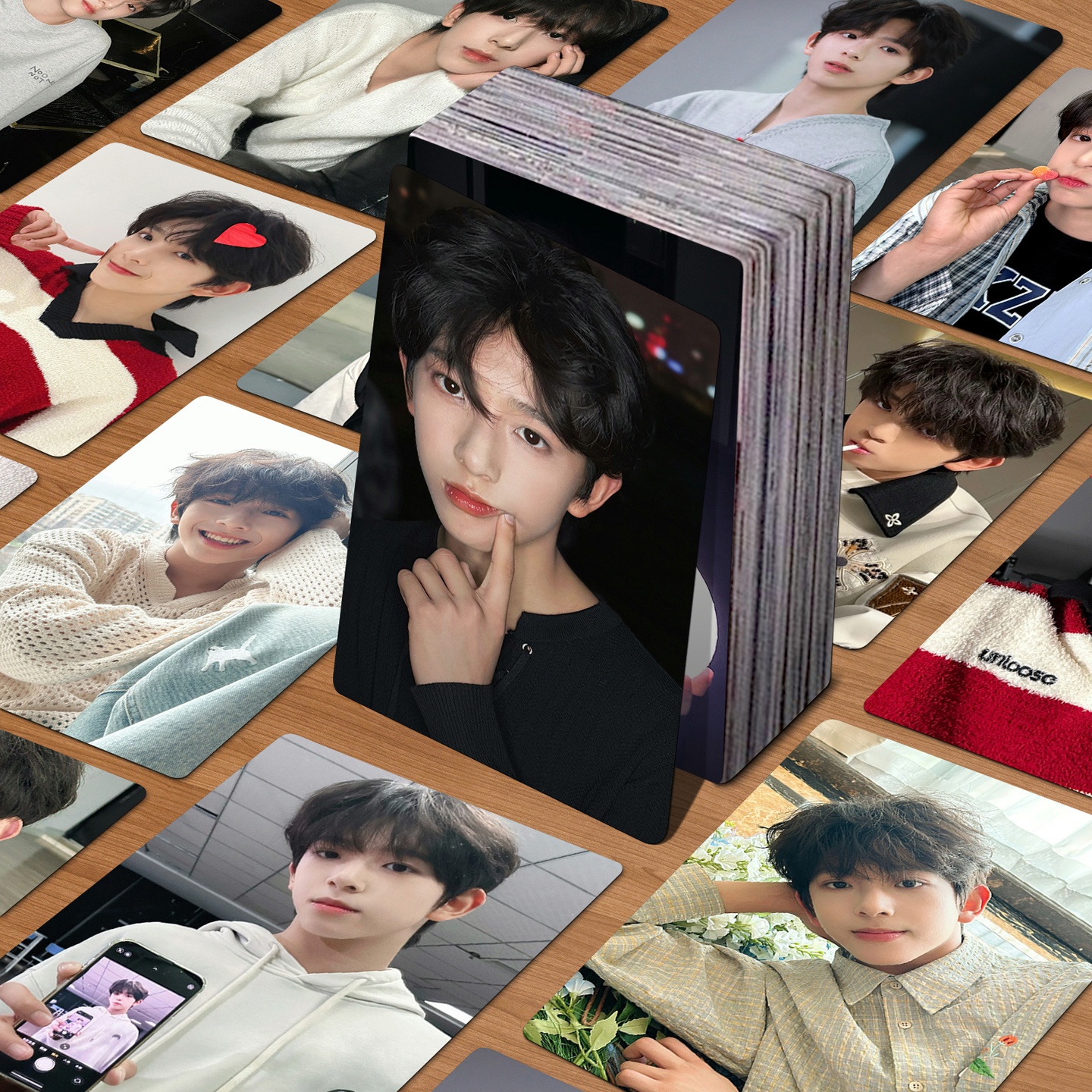 陈浚铭小卡55张创意潮流新品收藏