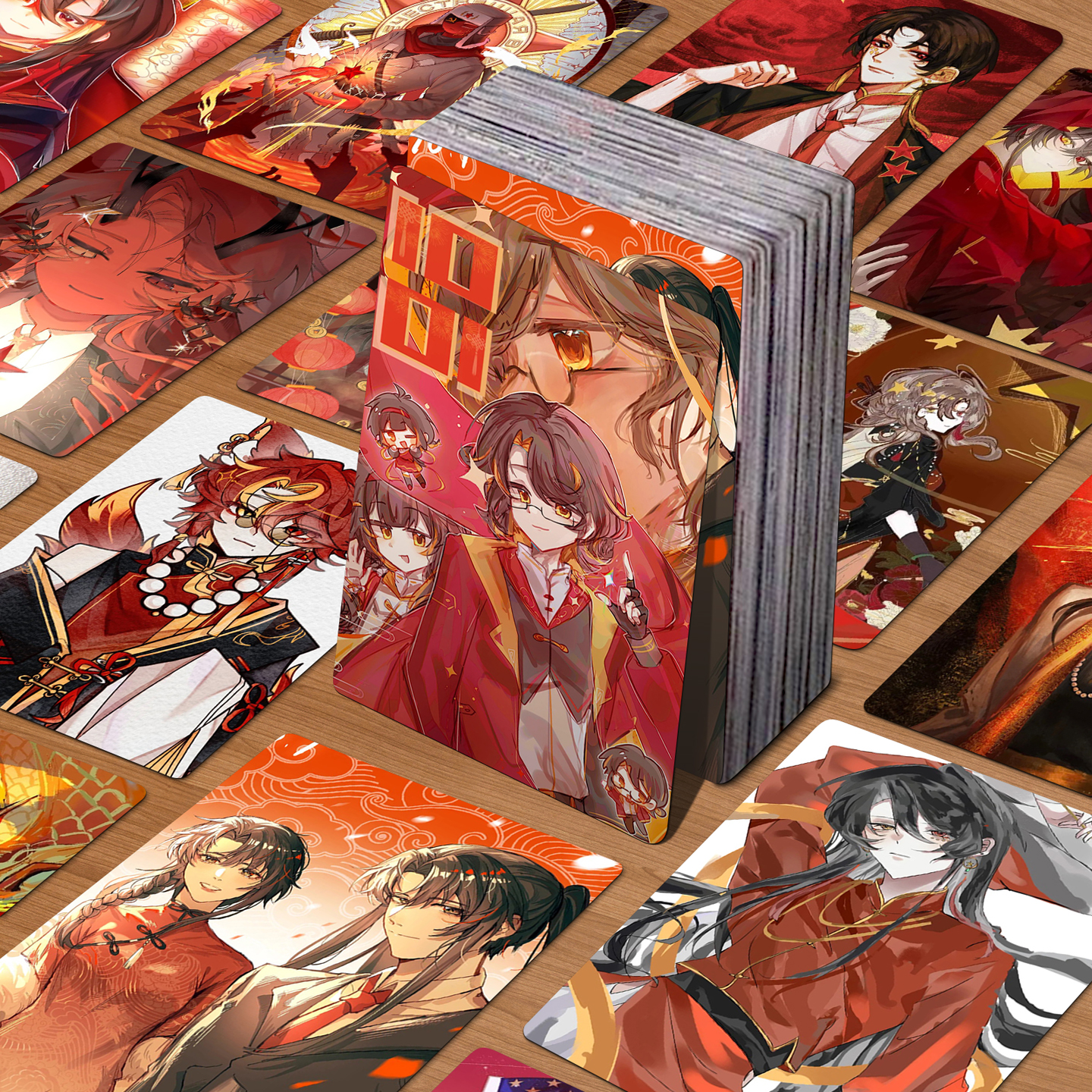 CH五常小卡专辑自印55张圆角自印