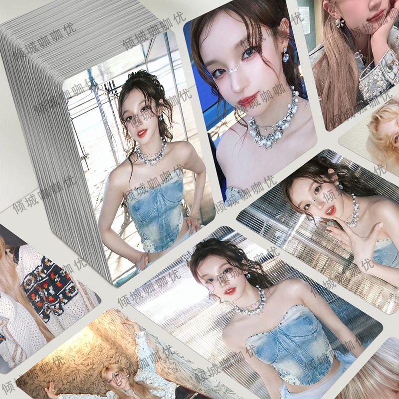 宋雨琦个人高颜小卡55张高颜值gidle单人自印拍立得女团周边写真