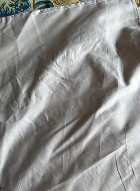 DZ254 汉麻复古款双人被套 蓝色花 200*230 cm