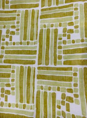 DZ273 黄色条纹盖毯1.5*2.0m