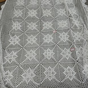 1.6m 1.4 ZHN232 白色钩针桌布