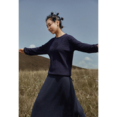 Say 抽带底边 三花手绣羊绒套头衫 幻