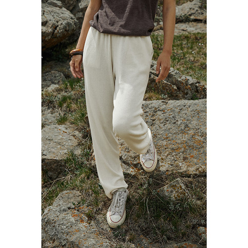 真丝羊绒凉感锥裤干爽/垂坠