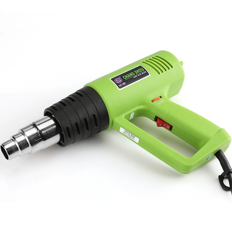 长寿收缩膜封口热机热吹风CS-666数显调温吹风机汽车贴膜烤枪热缩