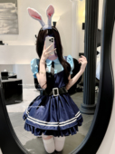 Miubby「兔兔出击」朱迪cos服兔子警官衣服短袖 连衣裙漫展万圣节