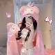 Miubby「披上变可爱 」卡通连帽毛绒加厚披肩美乐帝小羊居家斗篷