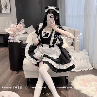 lolita蛋糕裙 Miubby「骨寂喵喵」日系软妹亚文化万圣节cos女仆装