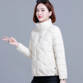 2025新款 棉服女短款 立领休闲面包服减龄显瘦棉衣纯色百搭宽松棉袄