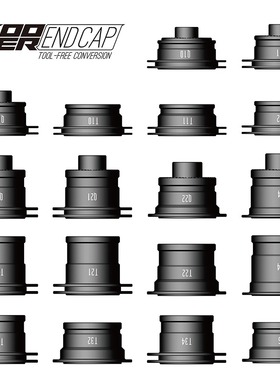 23'Koozer山地车花鼓端帽 快拆 桶轴100 135 142Endcap迷你桶侧盖