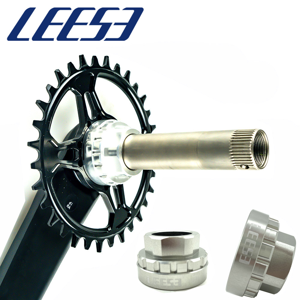 LEESE12速直装盘片拆卸工具M7100/M8100/M9100 XT牙盘安装套筒SLX
