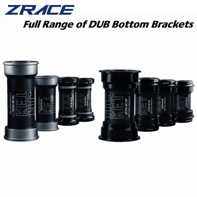 ZRACE自行车DUB中轴BB钢轴承BSA螺纹T47中轴中空一体压入式29MM